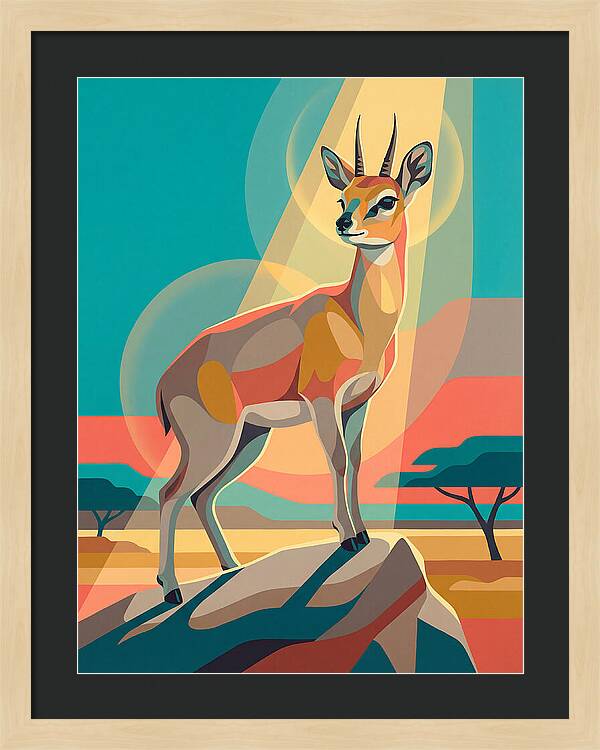 Klipspringer Standing Proud