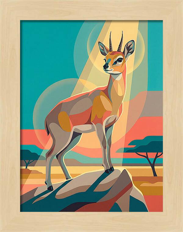 Klipspringer Standing Proud