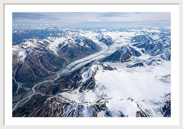 Kluane National Park Aerial View