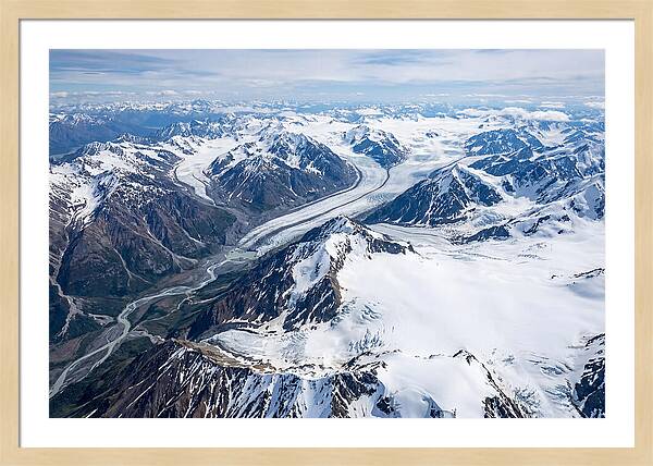 Kluane National Park Aerial View