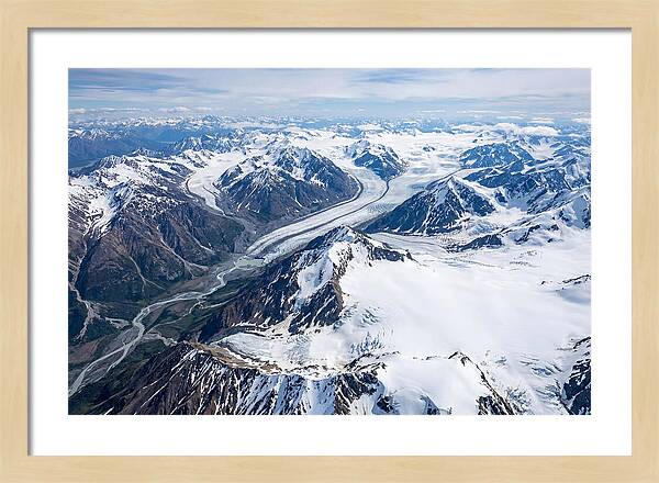 Kluane National Park Aerial View