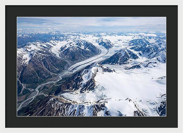 Kluane National Park Aerial View