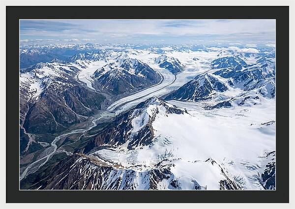 Kluane National Park Aerial View