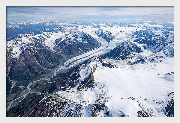Kluane National Park Aerial View