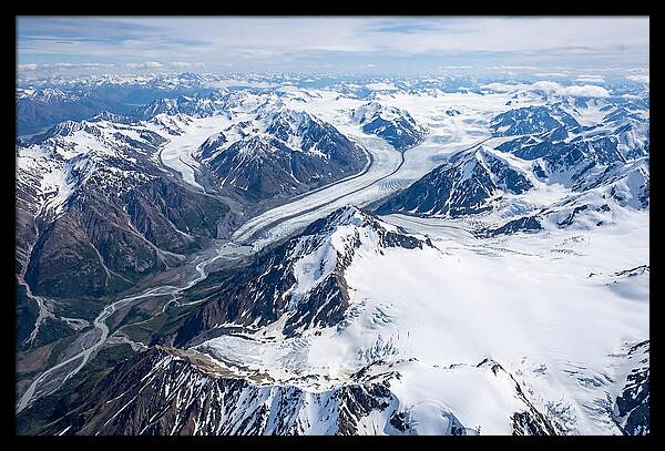 Kluane National Park Aerial View