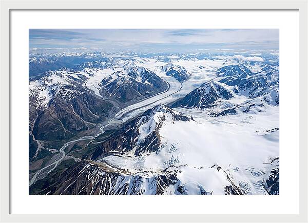 Kluane National Park Aerial View