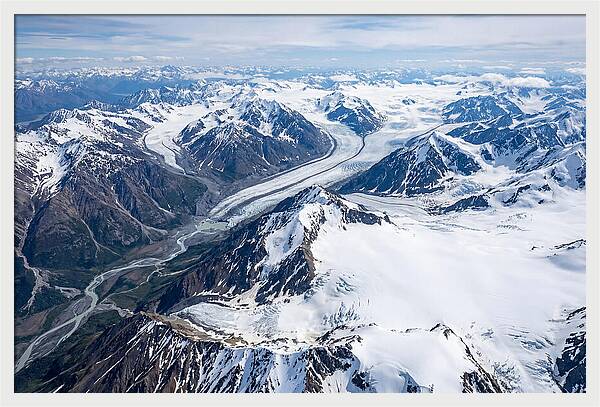Kluane National Park Aerial View