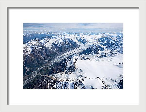 Kluane National Park Aerial View
