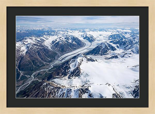 Kluane National Park Aerial View