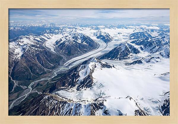 Kluane National Park Aerial View
