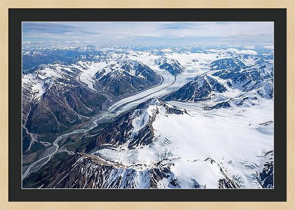 Kluane National Park Aerial View