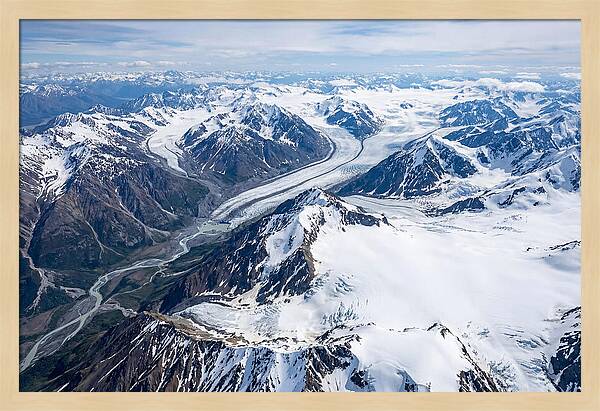 Kluane National Park Aerial View