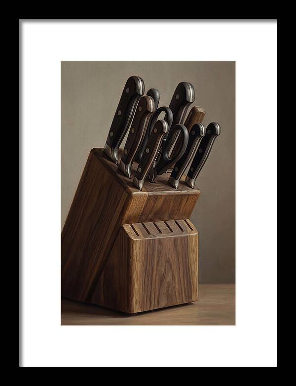 Knife Block Elegance