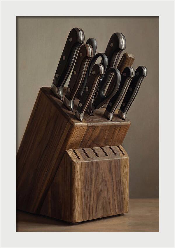 Knife Block Elegance