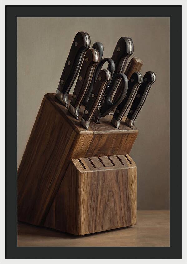 Knife Block Elegance