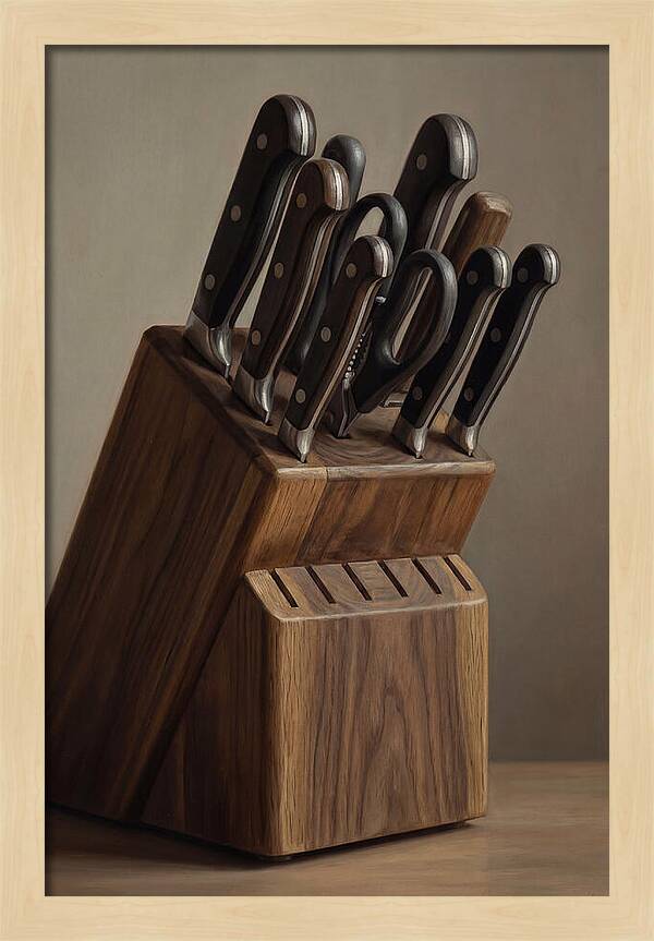 Knife Block Elegance