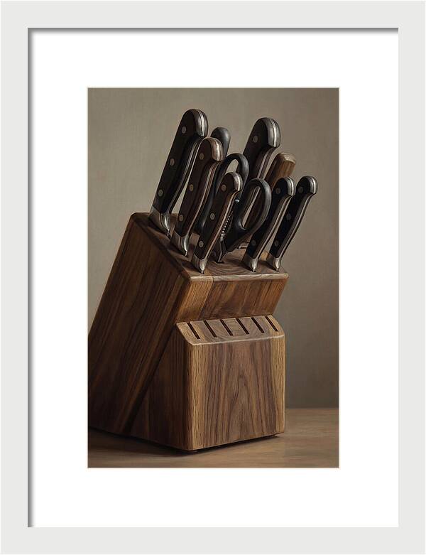 Knife Block Elegance