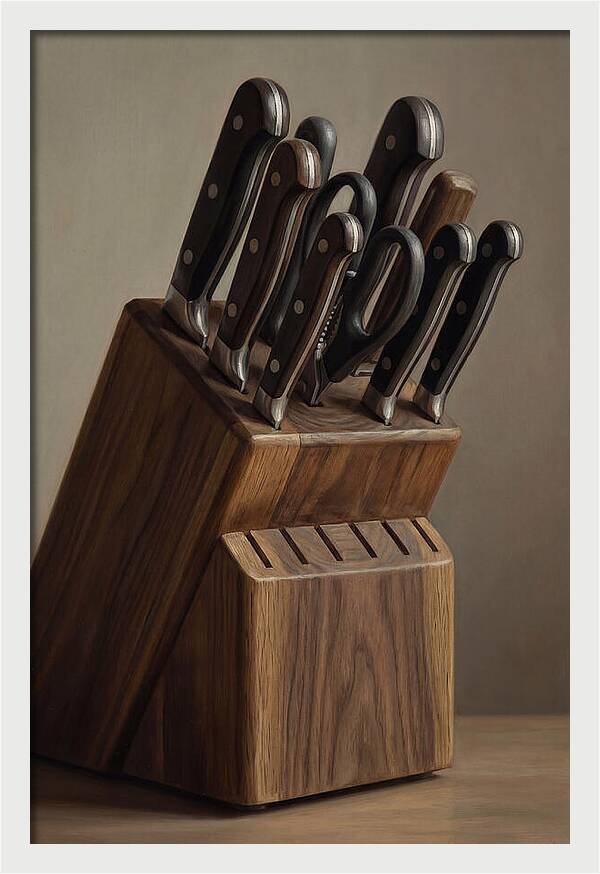 Knife Block Elegance