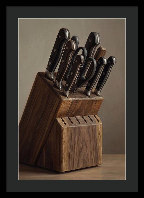 Knife Block Elegance