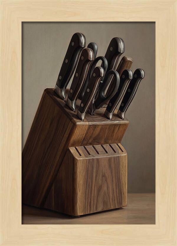 Knife Block Elegance