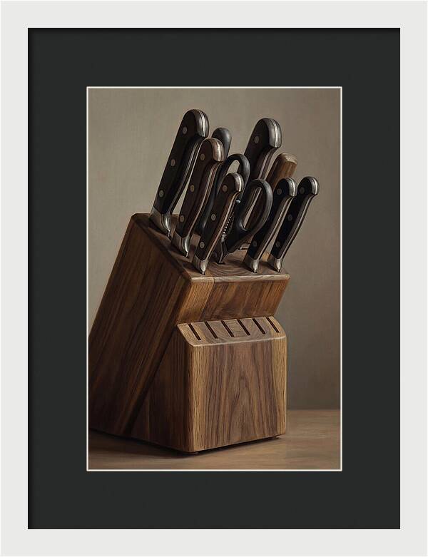 Knife Block Elegance