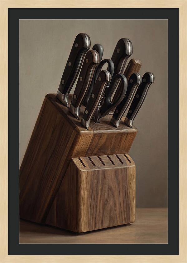 Knife Block Elegance