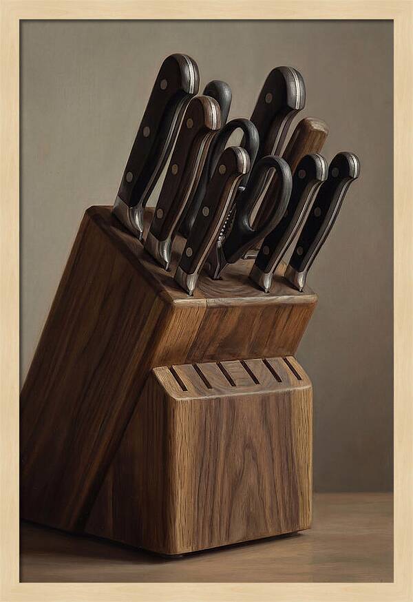 Knife Block Elegance