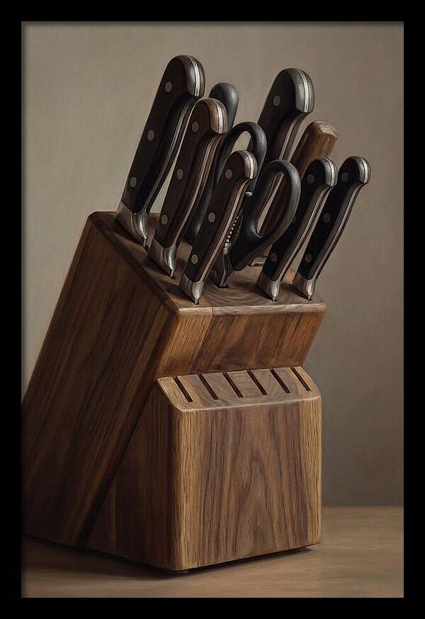Knife Block Elegance