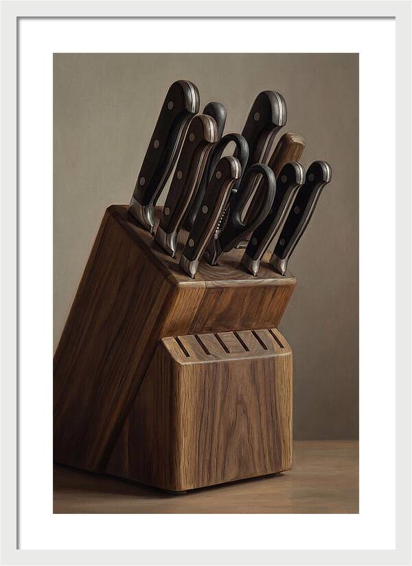 Knife Block Elegance