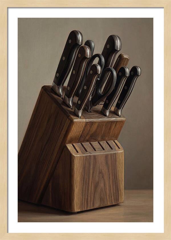 Knife Block Elegance