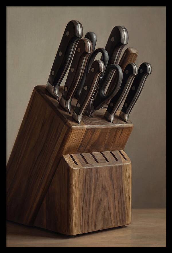 Knife Block Elegance