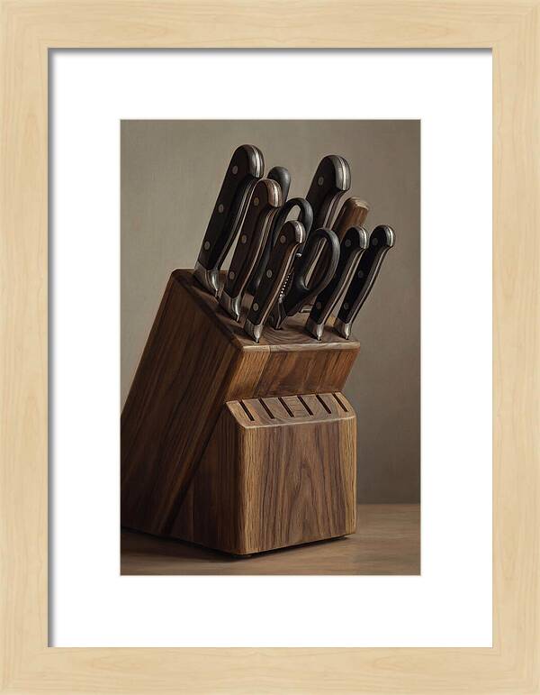 Knife Block Elegance