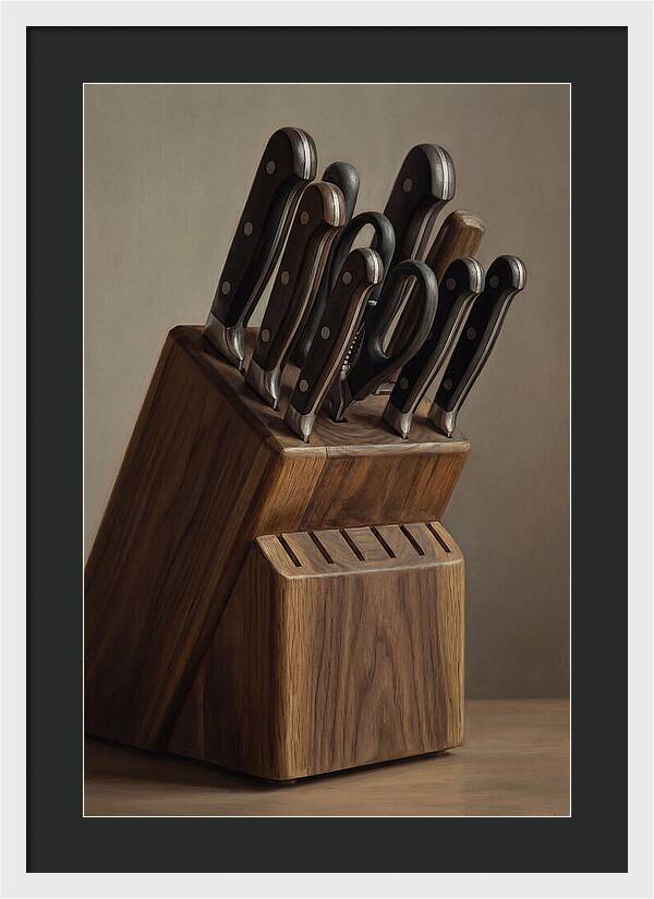 Knife Block Elegance