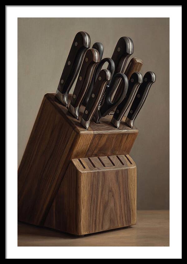 Knife Block Elegance
