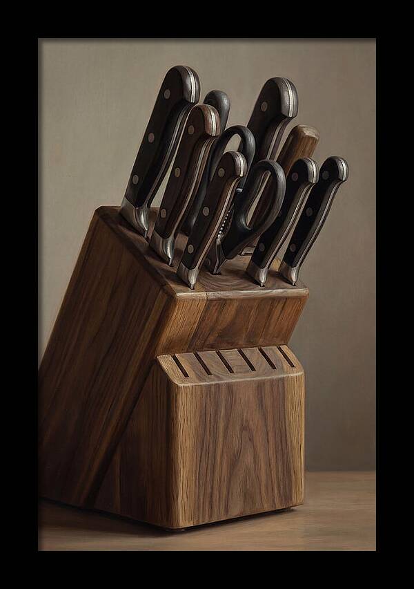 Knife Block Elegance