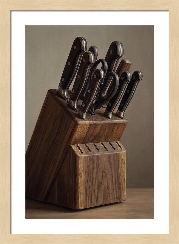 Knife Block Elegance