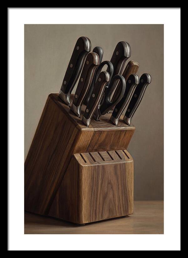 Knife Block Elegance