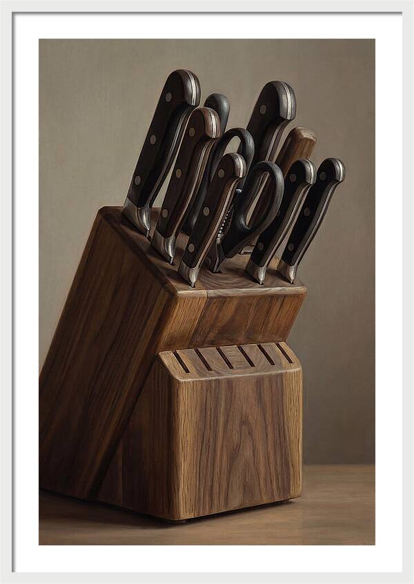 Knife Block Elegance