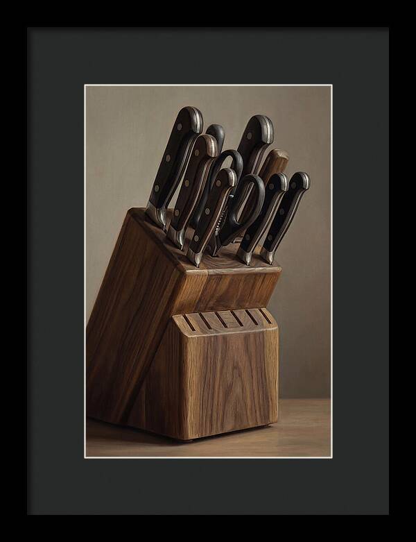 Knife Block Elegance