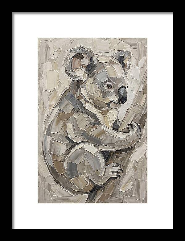 Koala In Earthy Tones