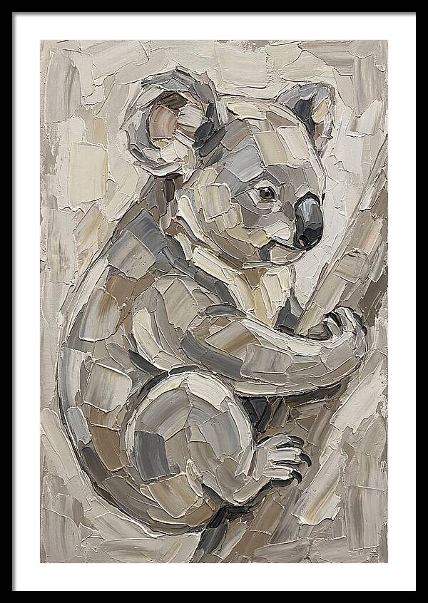 Koala In Earthy Tones