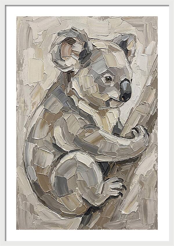Koala In Earthy Tones