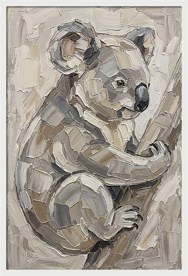 Koala In Earthy Tones