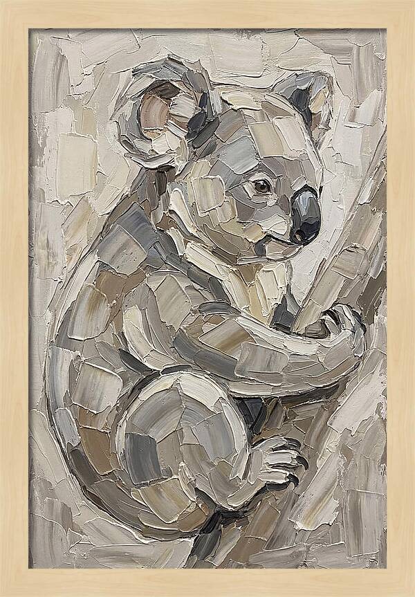 Koala In Earthy Tones