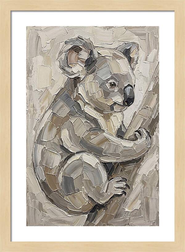 Koala In Earthy Tones