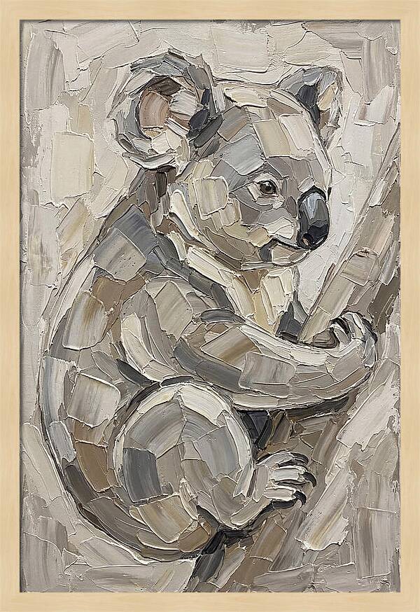 Koala In Earthy Tones