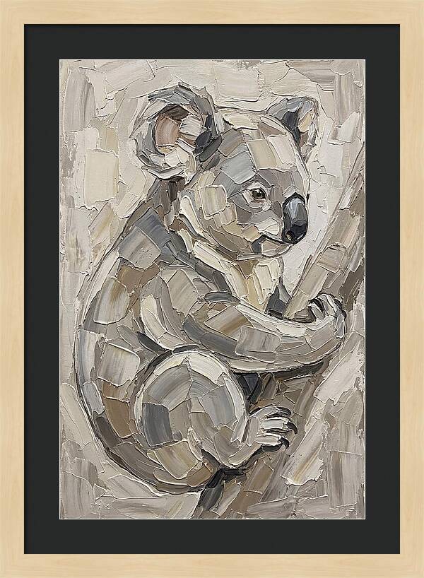 Koala In Earthy Tones