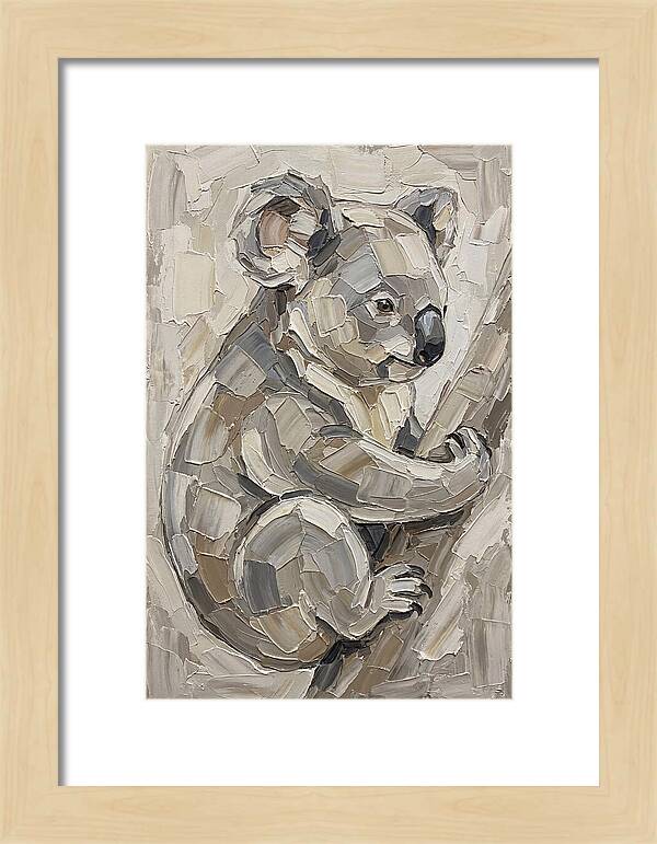 Koala In Earthy Tones
