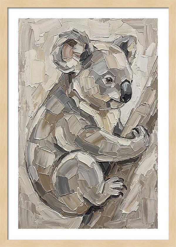 Koala In Earthy Tones