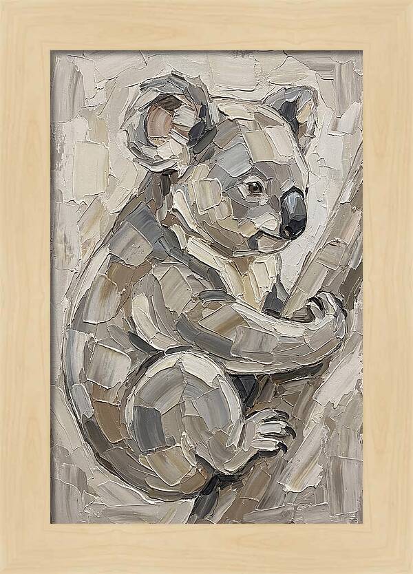 Koala In Earthy Tones